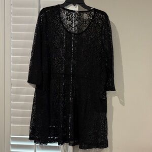 Black Lace coverup